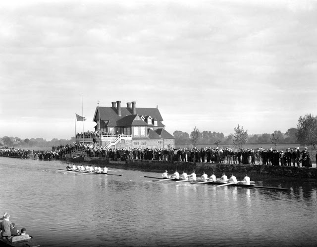 Oxford rowing club, Oxford, England, 1904