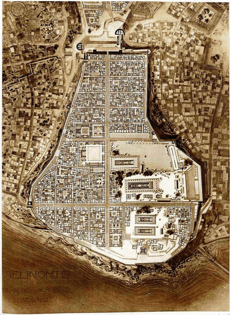 Plan of the ancient city