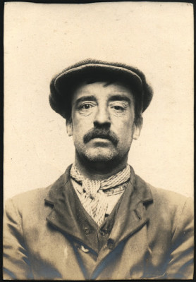 Charles S. Jones, arrested for stealing from clothes lines, 15 September 1914