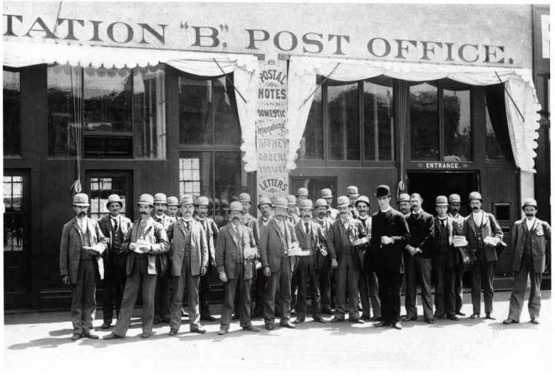 San Francisco Postal Workers 1890