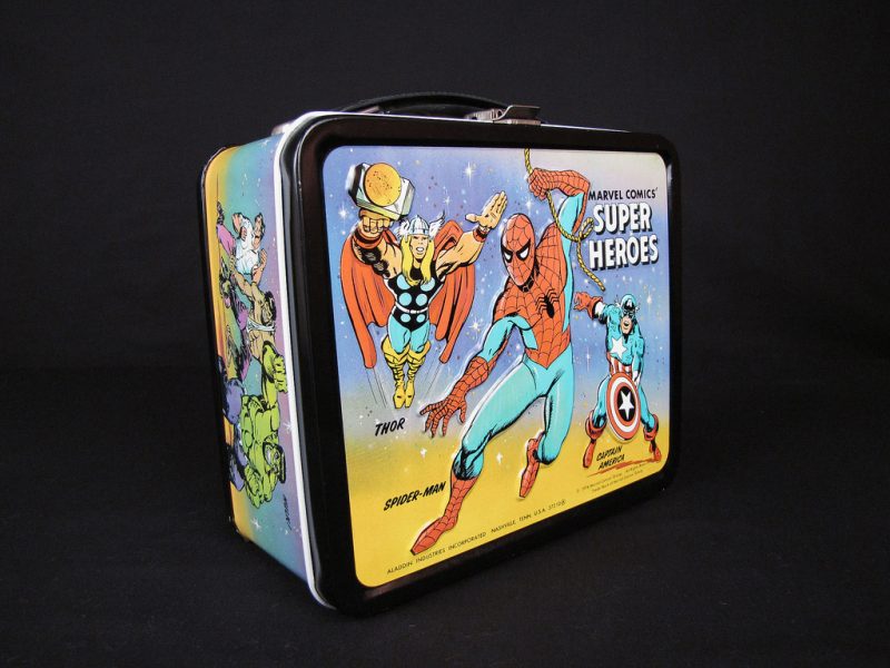 15. Marvel Comic's Super Heroes Lunch Box