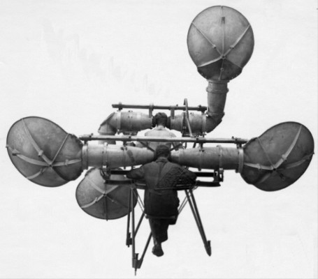 An early Goerz listening equipment with receiving shells