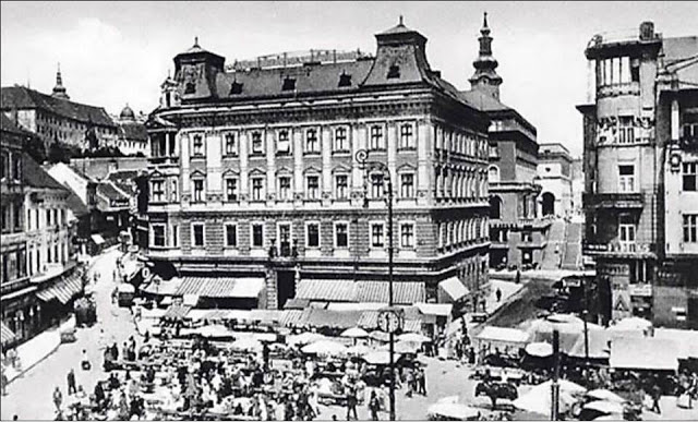 Ban Jelacic Square, Zagreb, 1891