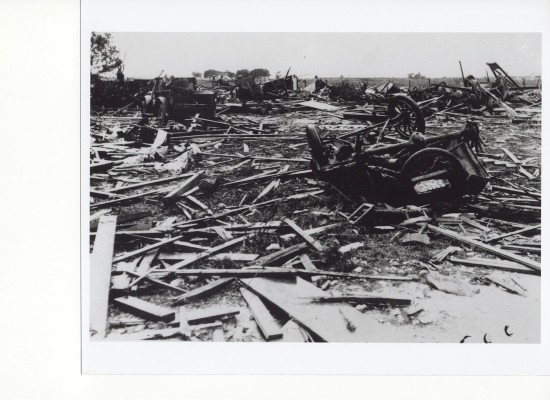 Destruction throughout the Miami Area