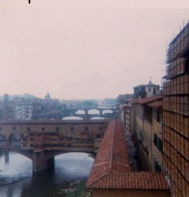 Florence looking over the Arno River