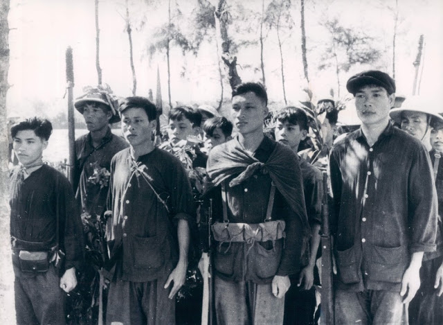 People's militia unit in Vietnam in 1965
