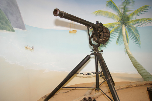 Replica Puckle gun from Buckler’s Hard Maritime Museum. source