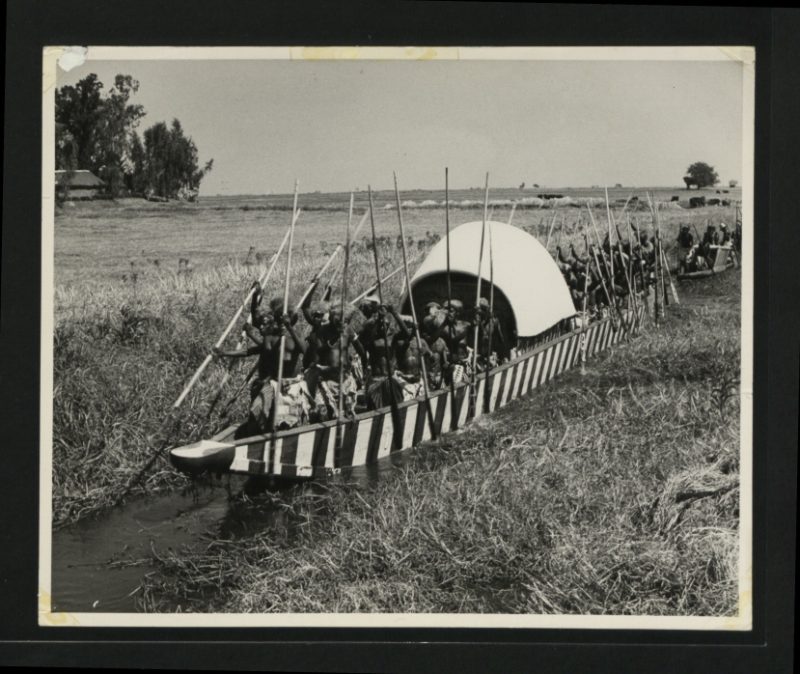 The Paramount Chiefi Royal Barge Barotse Protectorate