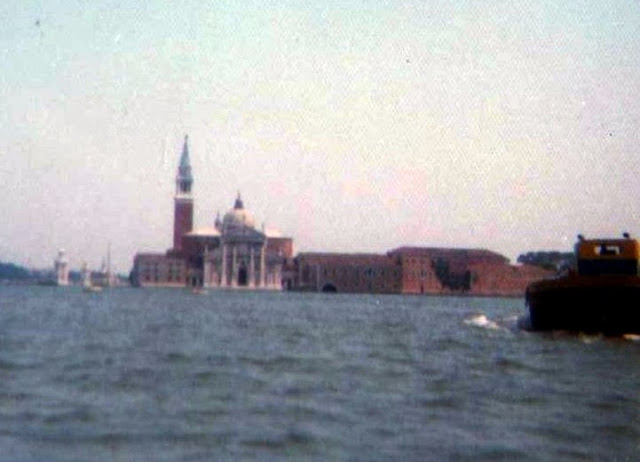 Venice from a ferry to the Lido, 1973