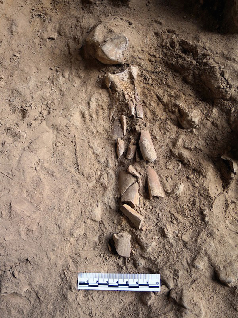 Neanderthal skeleton remains were recently discovered at Shanidar Cave in northern Iraq.  Photo Graeme Bark