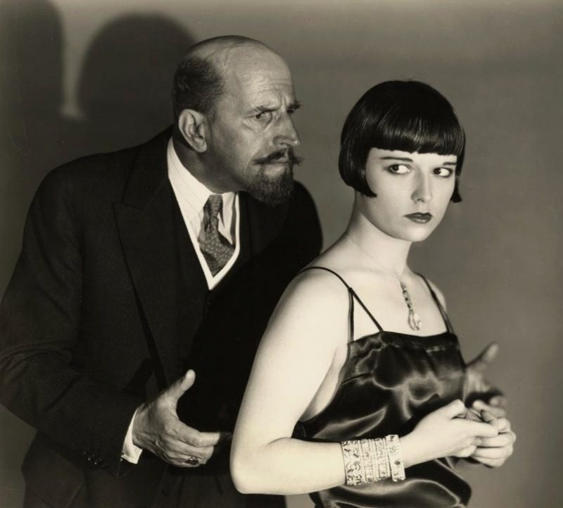 ustav von Seyffertitz and Louise Brooks in The Canary Murder Case