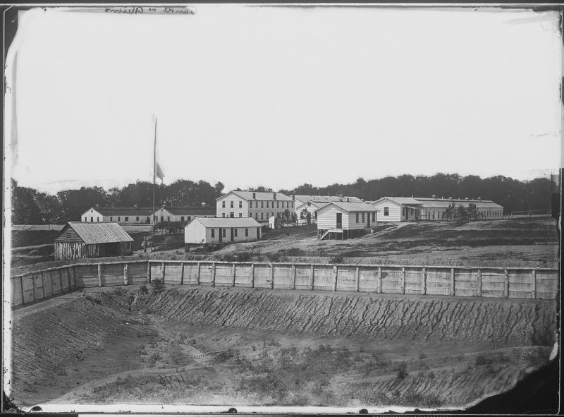 Barracks-at-Fort-Carroll-near-Giesboro-Point-D.-C.