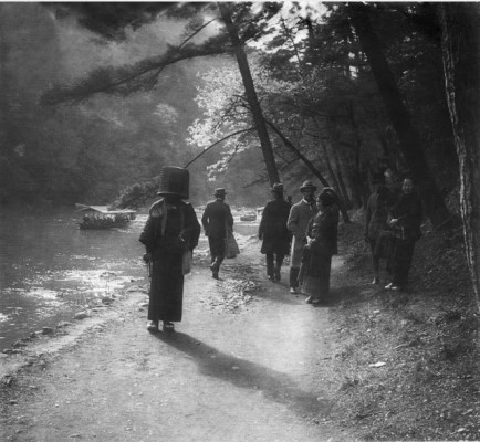 Japanese itinerant Kumosu monk, Shanghai, circa 1932