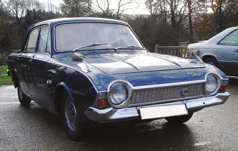Lucan was last seen driving a Ford Corsair similar to this.