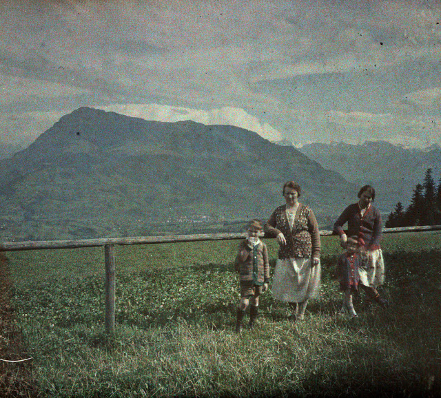 Panorama from Michaelskreuz, Canton of Lucerne, 14 July 1927 II