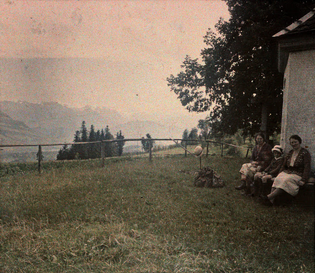 Panorama from Michaelskreuz, Canton of Lucerne, 14 July 1927