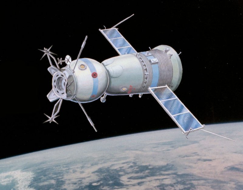 Soyuz spacecraft from the Apollo-Soyuz Test Project