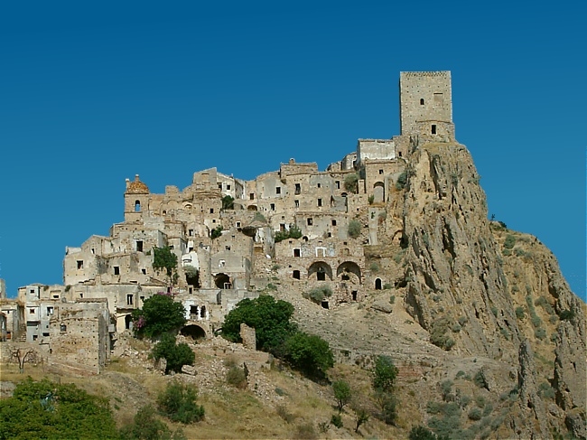 The old town of Craco