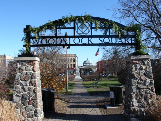 Woodstock Square Park, which was Gobbler’s Knob in the film