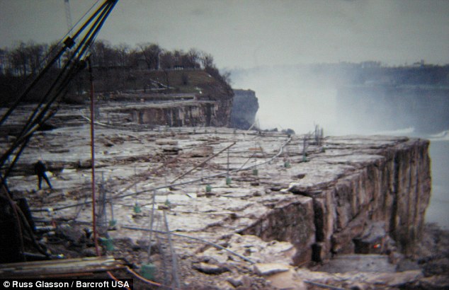 A completely dry Niagara Falls has never been seen before or since the six months in July 1969 when U.S. engineers set about restructuring the American side of the twin landmark 