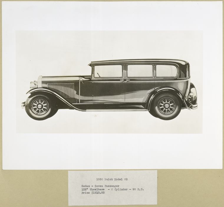 1930 Buick Model 60. Sedan – seven-passenger.