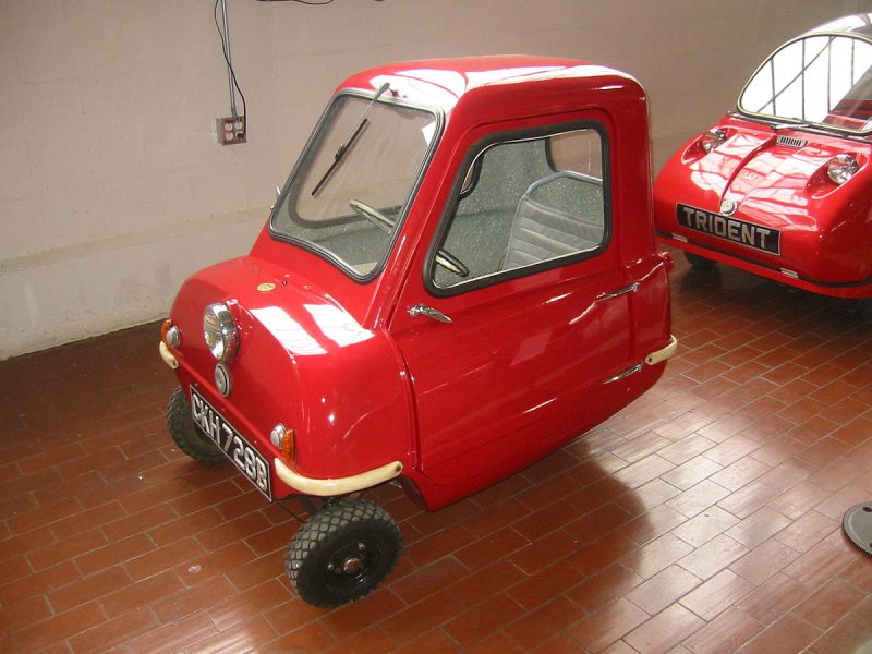 1964 Peel P50, The World’s Smallest Car ( at the Lane Motor Museum in Nashville, Tennessee (USA). source