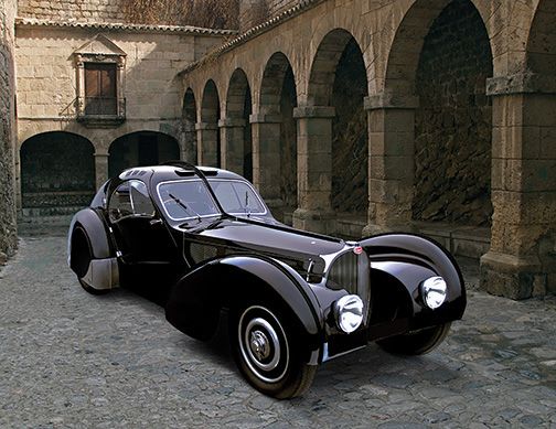 1938 Bugatti 57SC Atlantic Coupe. source