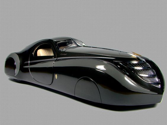 1939 Duesenburg Coupe Simone Midnight Ghost...words would just be an understatement. source