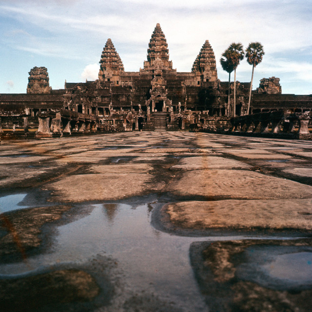 Angkor Wat, Cambodia - 1958.