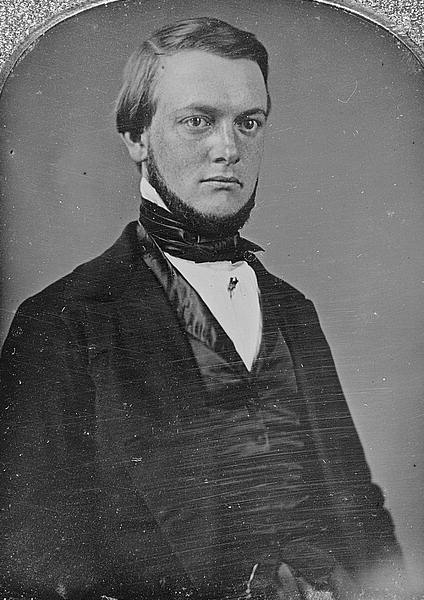Benjamin Perley Poore, a prominent American newspaper correspondent, editor, and author in the mid-19th century, circa 1850. source