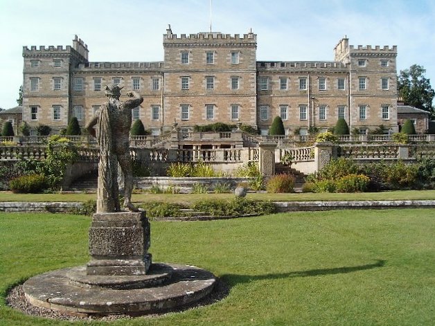 Mellerstain House, viewed from the lawn to the south east.