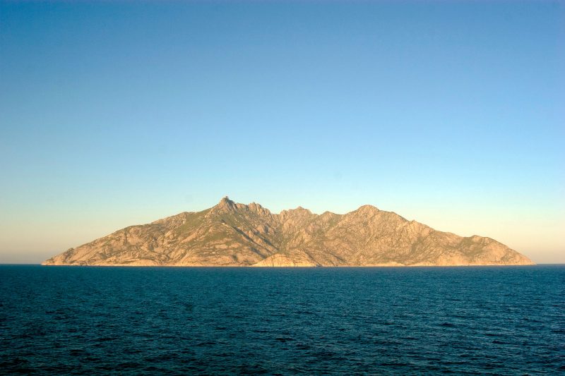 Montecristo isle as it's seen from its north side. Source