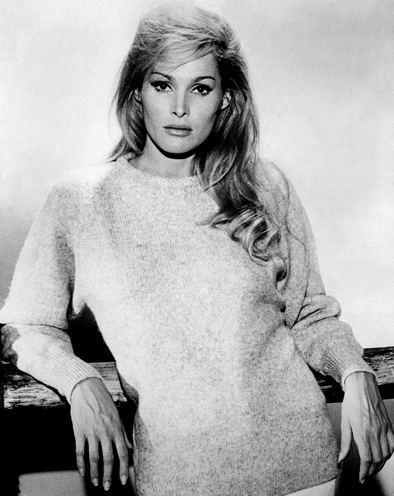Ursula Andress in the 1960s.Source