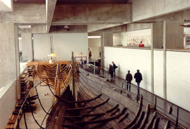 Skuldelev ships, Viking Ship Museum, Roskilde, Denmark. source