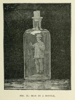 Man in a bottle