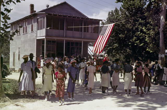 A Fourth of July celebration on St. Helena Island, South Carolina.