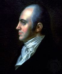 Aaron Burr tied Jefferson in the Electoral College vote