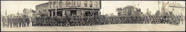 Home coming, Calumet Co. boys, Chilton, Wis., Sept. 20, 1919.