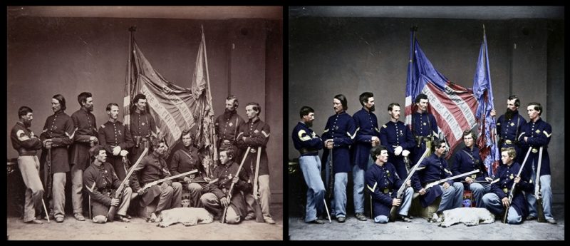 Illinois 71st Infantry in 1862