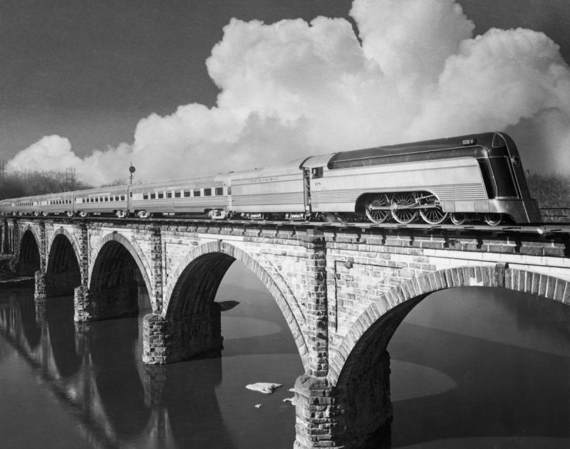 In the 1930s, as passenger railroads were trying to stay afloat in the midst of the Great Depression, a number of railroad companies unveiled sleek-looking trains to entice riders. source