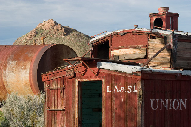 Rhyolite - Behind the Las Vegas and Tonopah Railroad Depot Source
