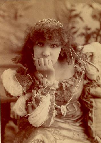 Sarah Bernhardt by Napoleon Sarony Source