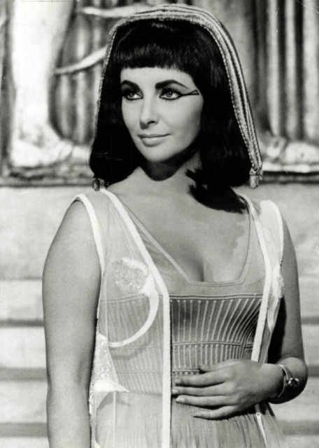 Taylor in Cleopatra (1963) Source