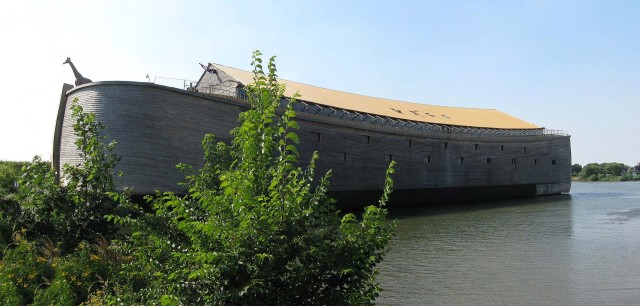 The full size interpretation of Noah's Ark in Dordrecht, Netherlands.Source