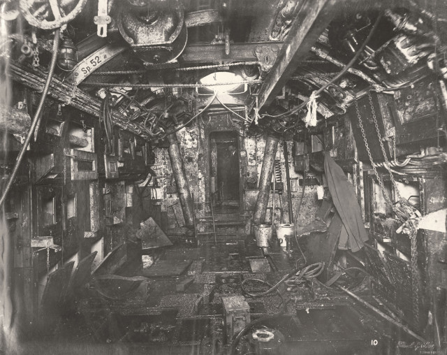 U-Boat 110, Torpedo Room looking aft