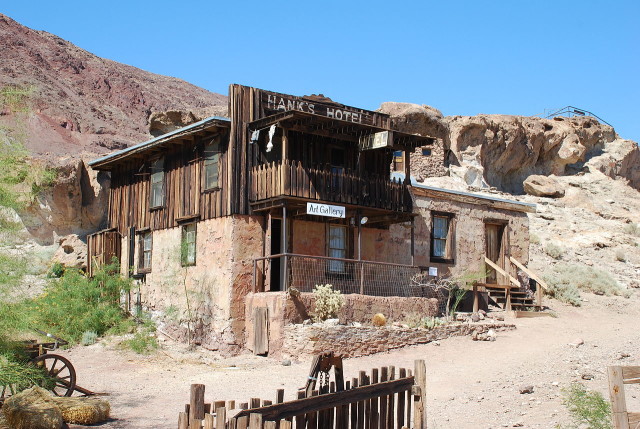 Hotel at Calico Ghost Town, California, USASource