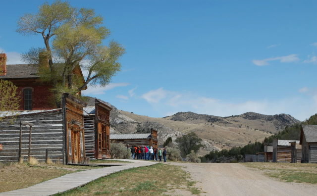 Along the Nez Perce National Historic Trail, Bannack State Park near Dillon, MT. US Forest Service photo, by Roger Peterson Source