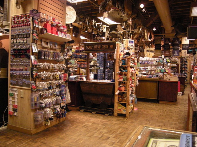 Interior, Ye Olde Curiosity Shop. source