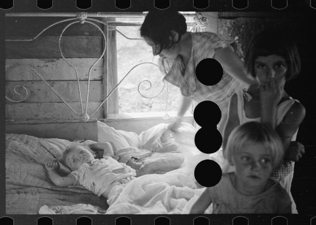 Sharecropper’s wife and children, Arkansas Photo Credit