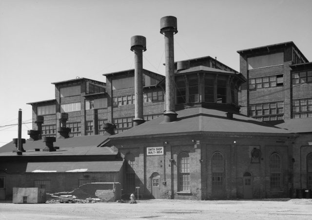 Blacksmith Shop in 1958.